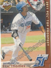 2011 Pacific Coast League Top Prospects PCL Eric Thames