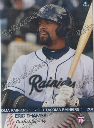 2013 Tacoma Rainiers Eric Thames