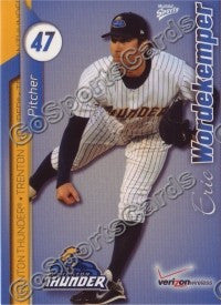2010 Trenton Thunder Eric Wordekemper