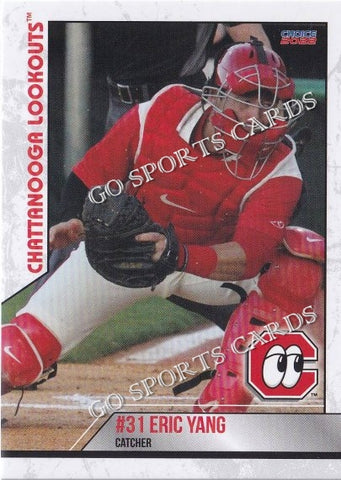 2022 Chattanooga Lookouts Eric Yang