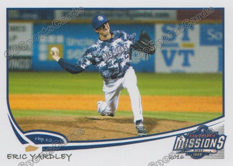 2016 San Antonio Missions Eric Yardley