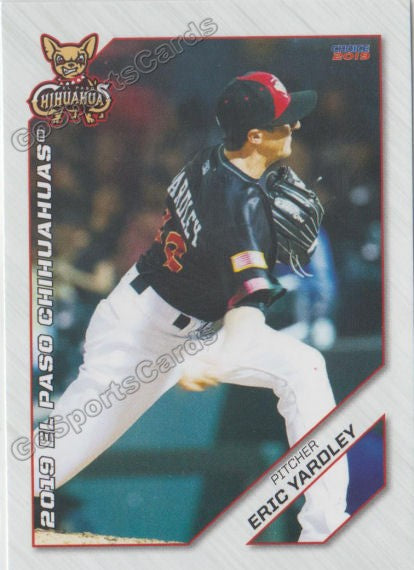 2019 El Paso Chihuahuas Eric Yardley