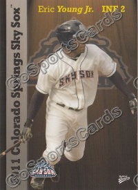 2011 Colorado Springs Sky Sox Eric Young Jr