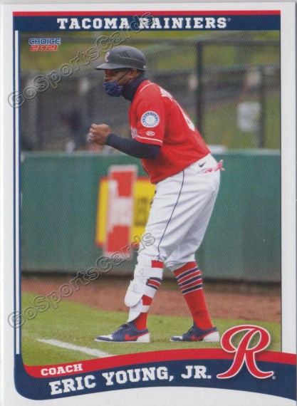 2021 Tacoma Rainiers Eric Young Jr