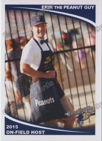 2015 Tri City Dust Devils Erik the Peanut Guy