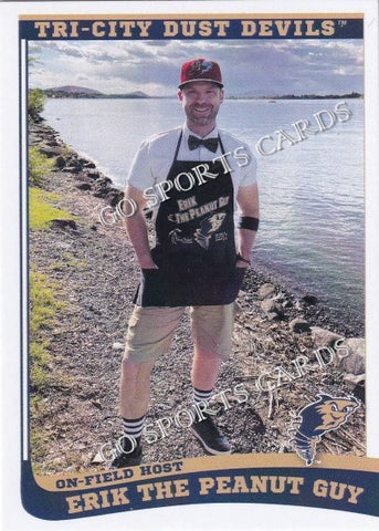 2022 Tri City Dust Devils Erik The Peanut Guy