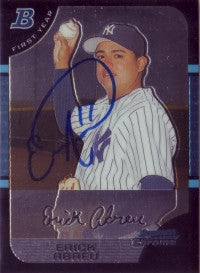 Erick Abreu 2005 Bowman Chrome #193 (Autograph)