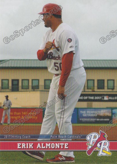 2017 Palm Beach Cardinals Erik Almonte