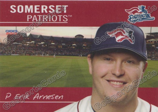 2013 Somerset Patriots Erik Arnesen