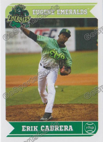 2013 Eugene Emeralds Erik Cabrera