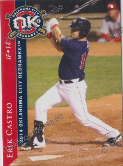 2014 Oklahoma City RedHawks Erik Castro