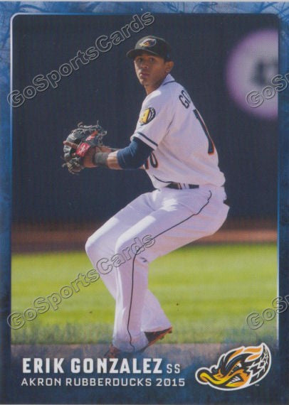 2015 Akron Rubberducks Erik Gonzalez
