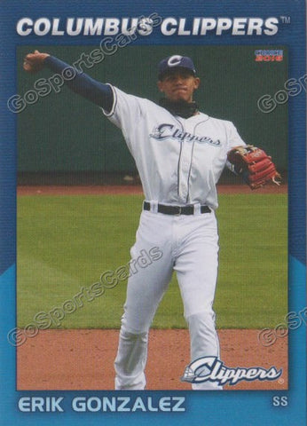 2016 Columbus Clippers Erik Gonzalez