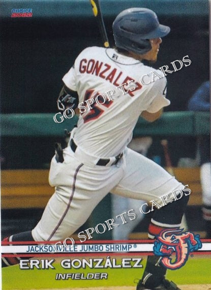 2022 Jacksonville Jumbo Shrimp Erik Gonzalez