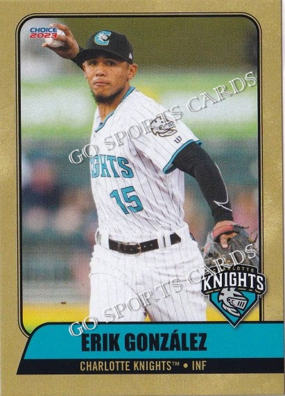 2023 Charlotte Knights Erik Gonzalez