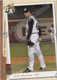 2011 San Antonio Missions Erik Hamren