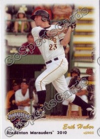 2010 Bradenton Marauders Erick Huber