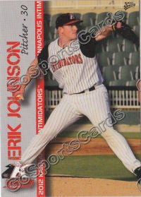 2012 Kannapolis Intimidators Erik Johnson