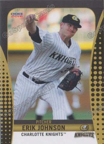 2016 Charlotte Knights Erik Johnson