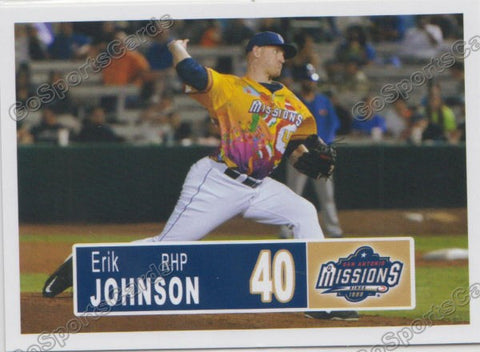 2018 San Antonio Missions Erik Johnson