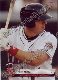 2010 Indianapolis Indians Erik Kratz