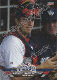 2011 Lehigh Valley IronPigs Erik Kratz