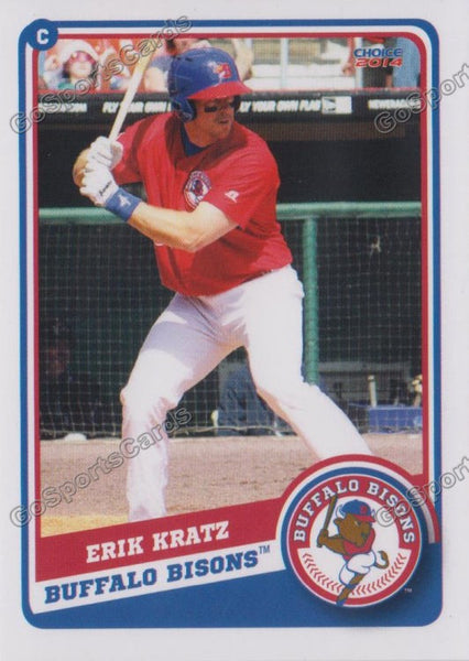 2014 Buffalo Bisons Erik Kratz