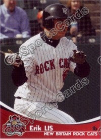 2009 New Britain Rock Cats Erik Lis