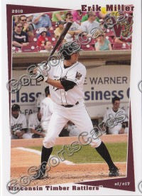 2010 Wisconsin Timber Rattlers Erik Miller