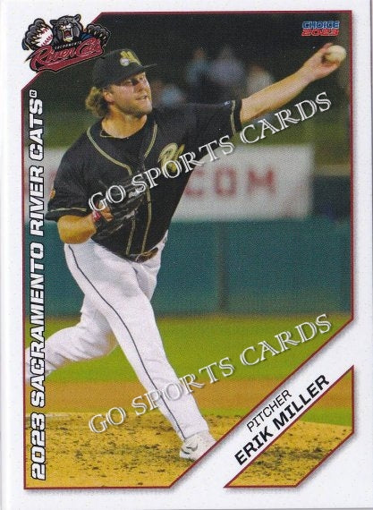 2023 Sacramento River Cats Erik Miller