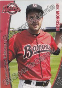 2012 Birmingham Barons Erik Morrison