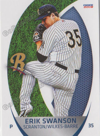 2018 Scranton Wilkes Barre RailRiders Erik Swanson