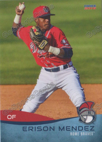 2016 Rome Braves Erison Mendez