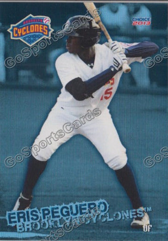 2013 Brooklyn Cyclones Eris Peguero