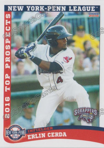 2016 New York Penn League Top Prospect NYPL Erlin Cerda