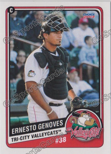 2013 Tri City ValleyCats Ernesto Genoves