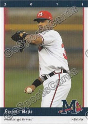 2011 Mississippi Braves Ernesto Mejia