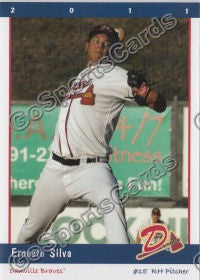 2011 Danville Braves Ernesto Silva