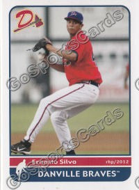 2012 Danville Braves Ernesto Silva