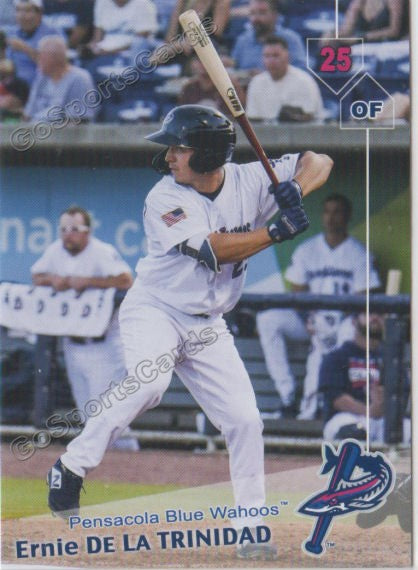 2019 Pensacola Blue Wahoos Ernie De La Trinidad