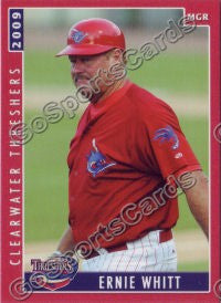 2009 Clearwater Threshers Ernie Whitt