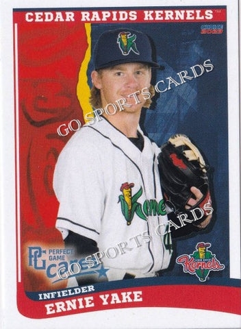 2023 Cedar Rapids Kernels Ernie Yake