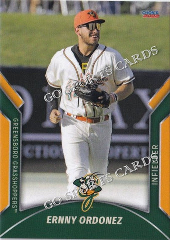 2022 Greensboro Grasshoppers Ernny Ordonez