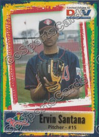 2011 Cedar Rapids Kernels DAV Ervin Santana