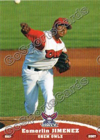 2007 Orem Owlz Esmerlin Jimenez