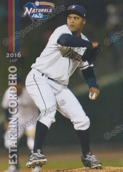 2016 Northwest Arkansas Naturals Estarlin Cordero