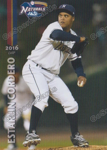 2016 Northwest Arkansas Naturals Estarlin Cordero