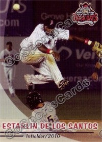 2010 New Britain Rock Cats Estarlin De Los Santos