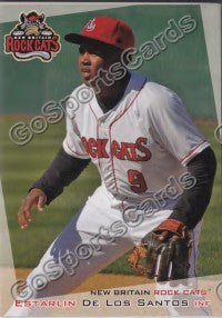 2012 New Britain Rock Cats Estarlin De Los Santos