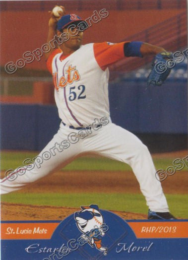 2013 St Lucie Mets Estarlin Morel